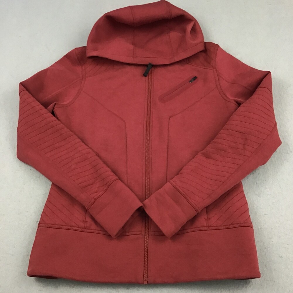 5.11 Tactical Jacket Women Medium Pink Solid Full Zip Pockets Security Hood M